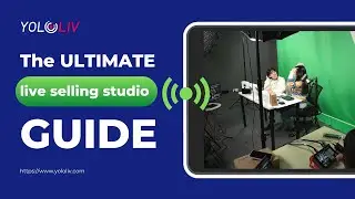 The ULTIMATE  Livestream Studio Setup for Live Shopping | YoloLiv | YoloBox Pro