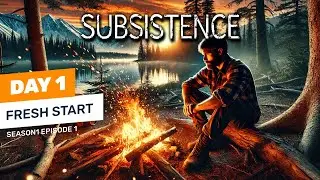 Stranded & Alone! 😨 Surviving the First Day – Subsistence Season 1 Reboot