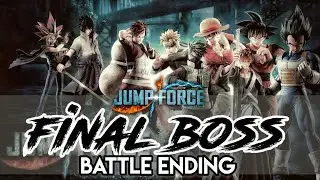 FINAL BOSS battle ending !!! jump force gameplay in cinematic