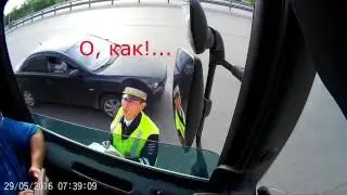 ДПС: операция "Пьяный должник с перегрузом".