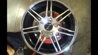 Lorenzo Wheels WL198 Black Machined