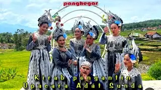 Penyambutan pengantin dengan Upacara Adat Sunda Lengseran