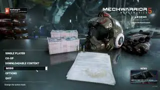 (Captain Chang Plays) MW5, what mods am I running with new career start? (New Career Start)