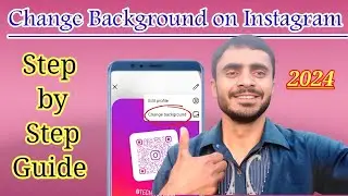 How to Change Background on Instagram profile//Instagram Background Kesy Change krin//Tech Hasnani