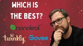Holiday String Lights Comparison - Nanoleaf, Govee or Twinkly?