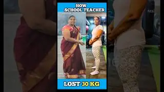 She Lost 30 KG in 6 Months #rdfitness #challenge #fitness