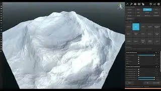 Snow Mountain Environment ( World Creator to Unreal Engine )