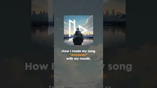 How I made my Song “Anybody” with my mouth 👄
