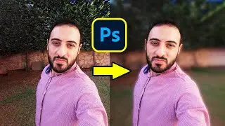 How to blur background in photoshop