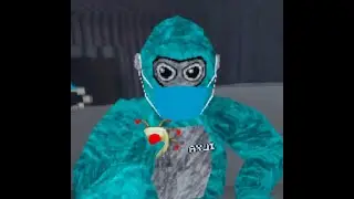 Обзор игры GorillaTag - Челлендж: Принести шар с водой к зеркалу.
