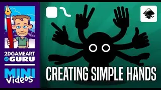 Inkscape Mini Tutorial - Building simple hands using rectangles and lines