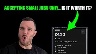 Uber Challenge: Accepting only small jobs, no big jobs allowed - How much did I earn?