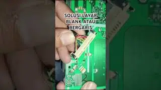 initial solution for striped or blank PC monitor 