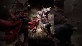 Superman vs Doomsday fight once again..🔥🇮🇳#dc #superman #short