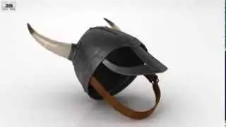 Viking Helmet With Horns 3D model by 3DModels.org