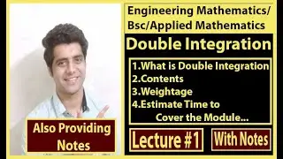 Lecture 1|Introduction to Double Integration||Engineering Mathematics|Bsc maths|In Hindi|SpTeaching