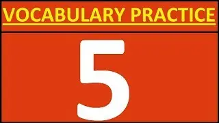 ENGLISH VOCABULARY PRACTICE 5  VOCABULARY WORDS ENGLISH LEARN WITH MEANING OPPOSITE WORDS IN ENGLISH