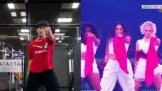 JELE - SWF2 JAM REPUBLIC (Ending credit mission) | Dance cover (in BEBE style 😎) [MIRROR]