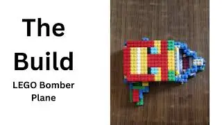 LEGO Bomber Plane Tutorial | #lego #brickbuilds