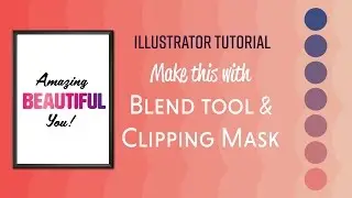 How to use the Illustrator Blend Tool