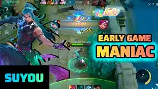 SUYOU's Maniac Gameplay Mythic Rank MLBB | Highlighted | PJ