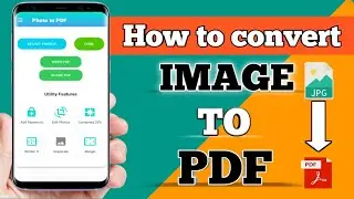 How to Convert image Into pdf In Android || how to create image to pdf? 2022  