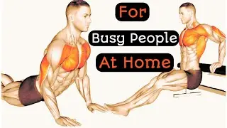 10 Minutes a Day Triceps Exercises for Busy People at Home | Quick and Easy