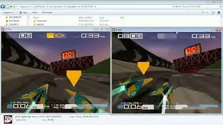 Wipeout 3 Playstation Link Cable with PCSXR emulator