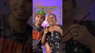 Competencia de Dibujo versus Mi mamá ✨😳✍️❤️ 
