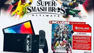 Super Smash Bros Ultimate Nintendo Switch OLED Bundle LEAKED!