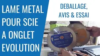 A special Metal blade for miter saw