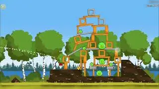 Angry Birds Free With Magic (Android Port) Gameplay