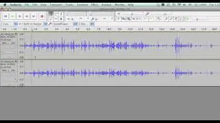 Audacity: Panning