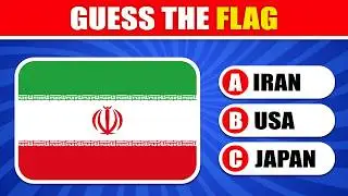 Guess the Country Emblem on the Flag | Fun Flag Quiz for Kids | Early Childhood Education