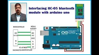 Interfacing HC-05 bluetooth module with arduino uno