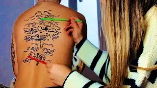 [ASMR] Fast Chaotic Asmr ON MY BACK!!