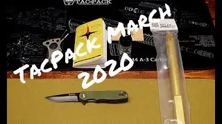 TACPACK Subscription Box Review - March 2020