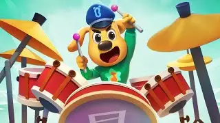 Aku Ingin Menjadi Drummer🥁 | Kebiasaan Baik | Animasi Lucu | Kartun Anak | Kepala Polisi Labrador