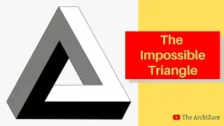 #Shorts The Impossible Triangle 🔺️| Triangle Illusion | The ArchiZant