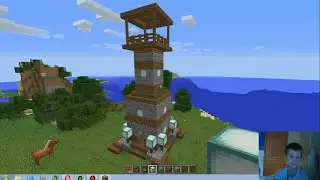 Как ПОСТРОИТЬ БАШНЮ - КРЕПОСТЬ в MINECRAFT (МАЙНКРАФТ). ПОДРОБНАЯ ИНСТРУКЦИЯ и ЛайфХаки !!!  Часть 2