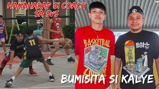BINISITA TAYO NI KALYE IRVING NAG 5 ON 5 BASKETBALL