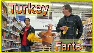 TURKEY FARTS 🦃💨 Funny Fart Prank 😝