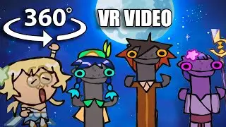360° VR GENSHIN IMPACT: Toothless Dancing Meme