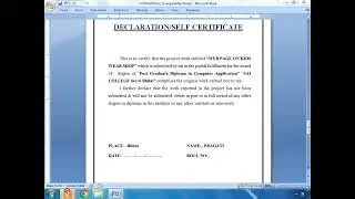 How to make HTML Static Web Pages | HTML Project and Report