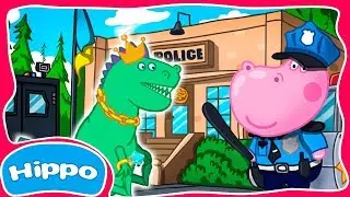 Гиппо 🌼 Детский полицейский участок 🌼 Все серии 🌼Мультик игра для детей (Hippo)
