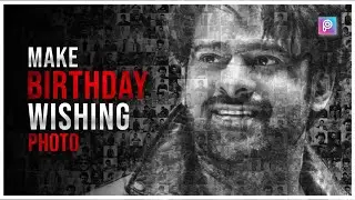 Birthday Photo Editing in PicsArt | Photo Mosaic Effect Editing in PicsArt