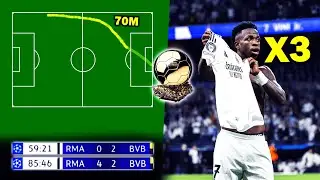 BALLON D'OR 2024... REAL MADRID 5-2 DORTMUND : REMONTADA ET TRIPLÉ DE VINICIUS !