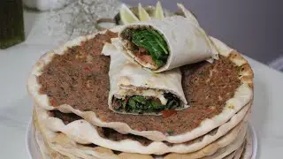 По Вашим Просьбам♥️Турецкие Вкусные Лепешки😍ЛАХМАДЖУН 💗Вы будете в Шоке как это ПРОСТО и ВКУСНО