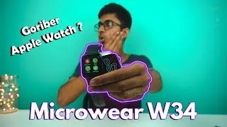 গরিবের অ্যাপেল ওয়াচ । Microwear W34 |  Cheap Apple Watch 😱😱😱😱
