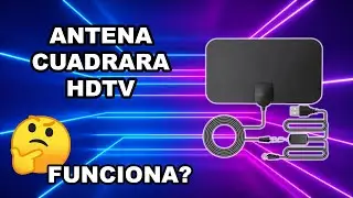 Antena Cuadrada De Tv Digital Hd 1080p Para Interiores || Realmente funciona una antena HDTV? 2021